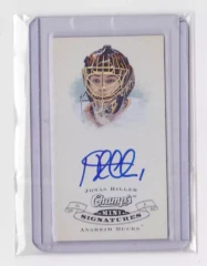 2008-09 Upper Deck Champ's Mini Signatures Jonas Hiller #CS-HI Auto